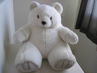 white bear teddy